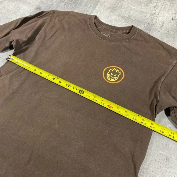 Brown Spitfire Skateboard Longsleeve - Picture 6 of 7